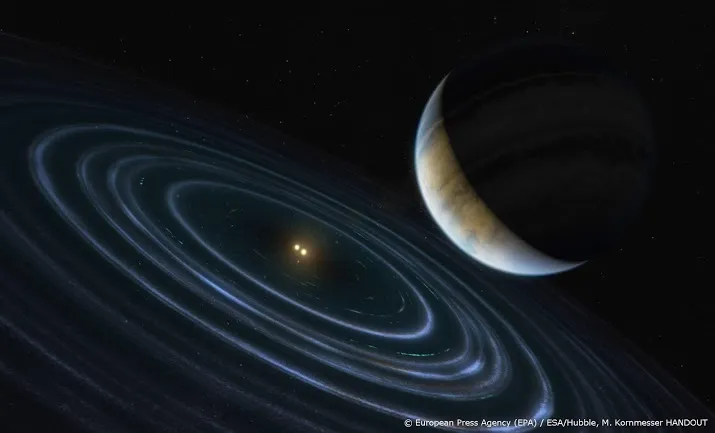 na bijna 800 jaar staan jupiter en saturnus naast elkaar