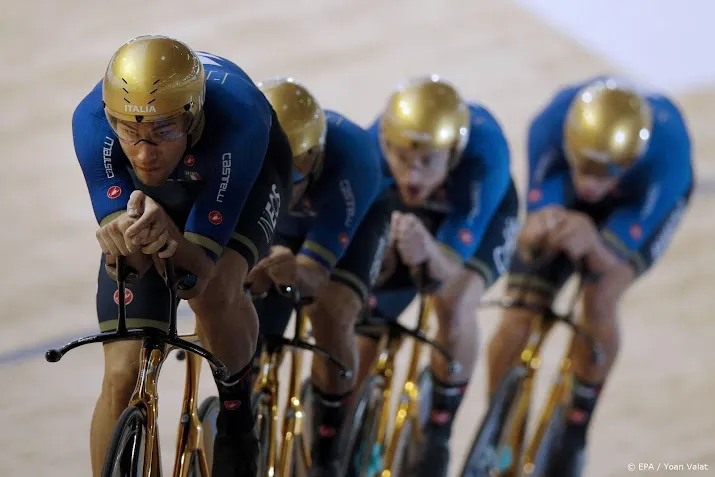 na olympische titel ook wereldtitel voor italiaanse achtervolgers