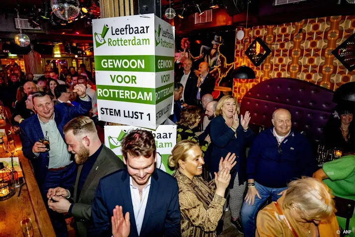 na tellen 97 procent van de stemmen leefbaar op een zetel verlies