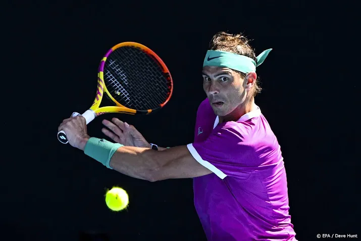 nadal begint jacht op 21e grandslamtitel met overtuigende zege