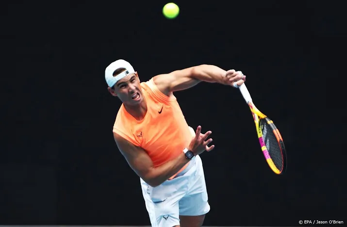 nadal blijft door rugpijn onzeker over deelname australian open