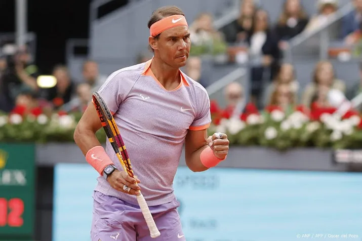 nadal eenvoudig naar tweede ronde masterstoernooi madrid