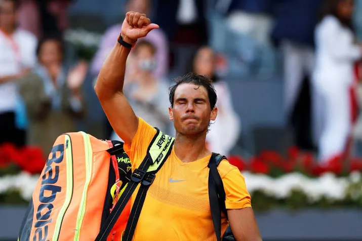 nadal erkent zijn meerdere in thiem