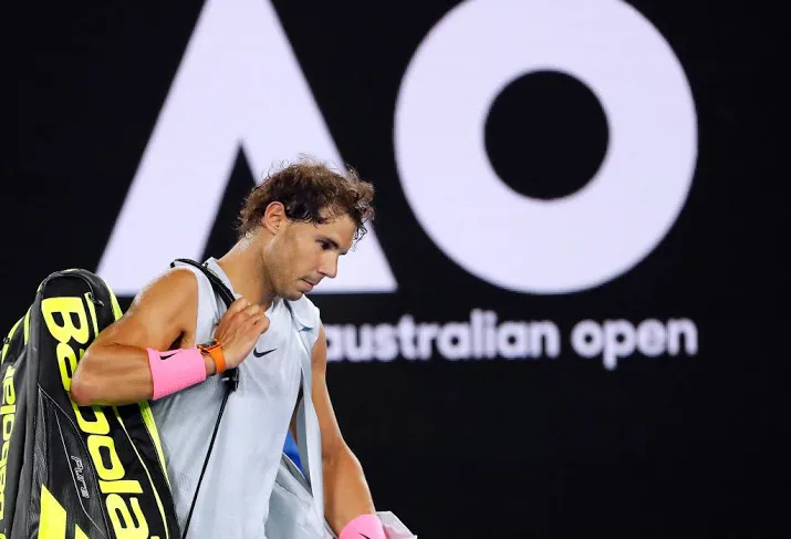 nadal geeft geblesseerd op tegen cilic