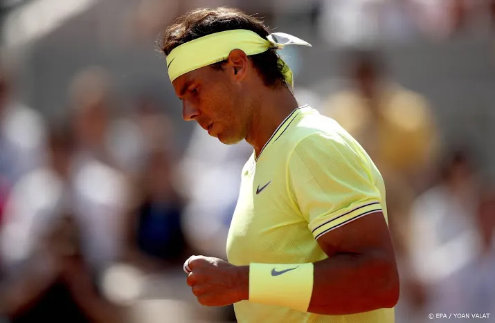 nadal gunt goffin een set op roland garros