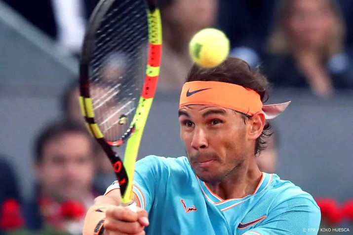 nadal heeft geen moeite met wawrinka