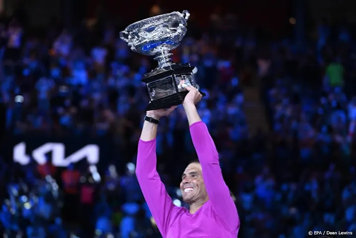 nadal in illuster rijtje na tweede titel in melbourne
