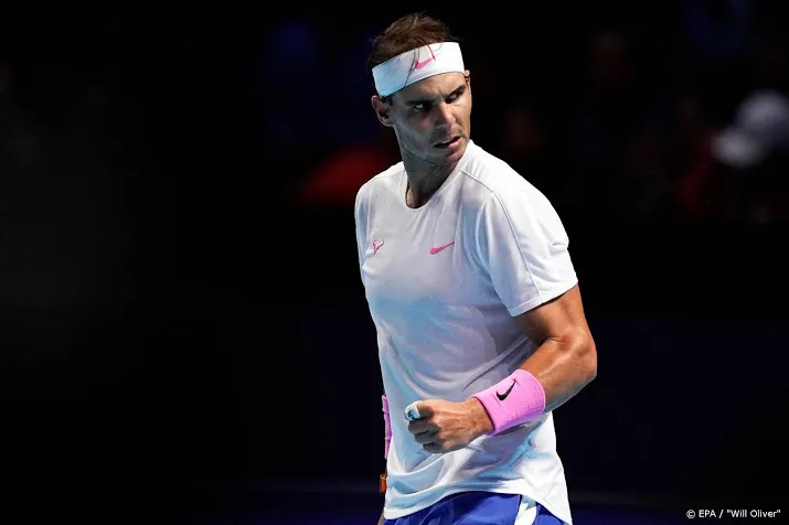 nadal komt terug uit verloren positie