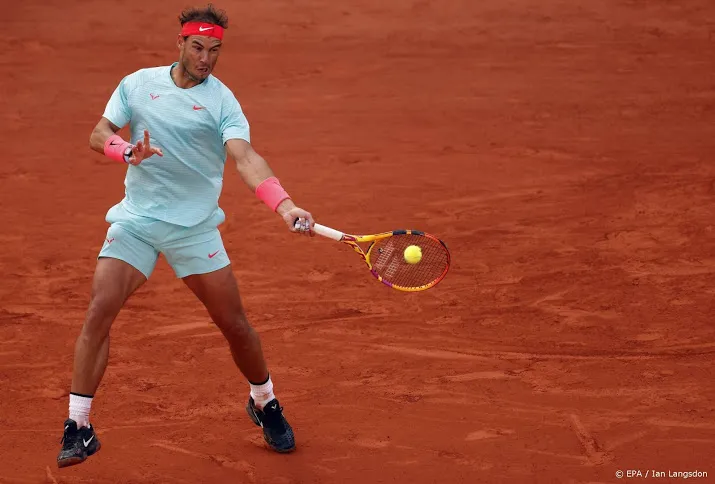 nadal moeiteloos naar veertiende kwartfinale roland garros