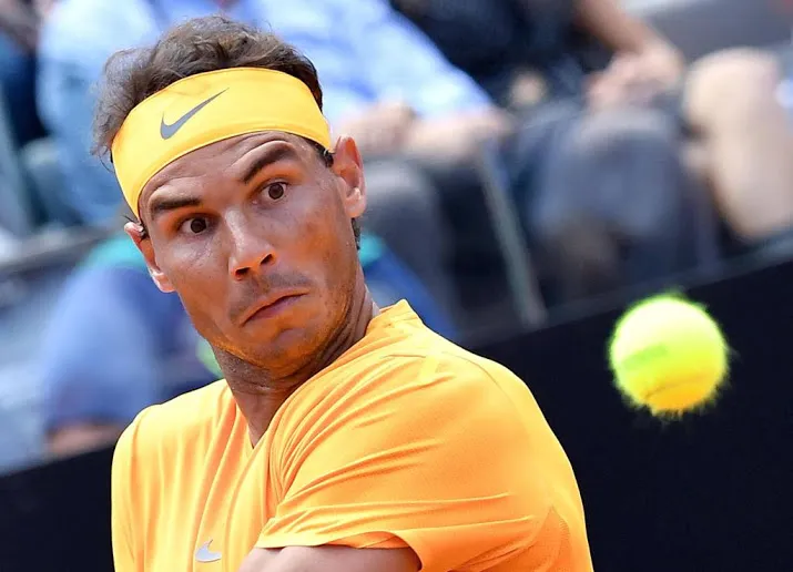 nadal na vier jaar weer in halve finale rome