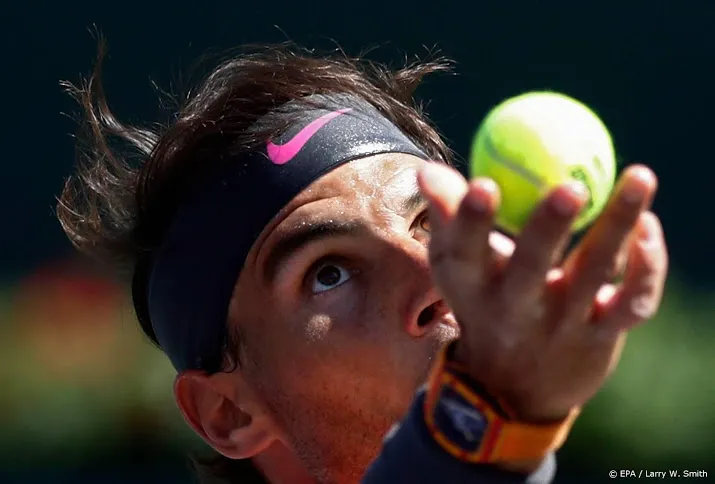 nadal treedt niet aan tegen federer