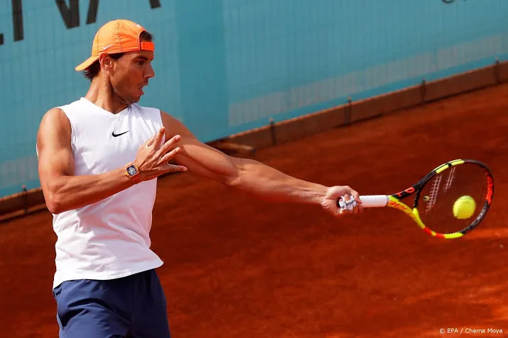 nadal verslaat canadees talent in madrid