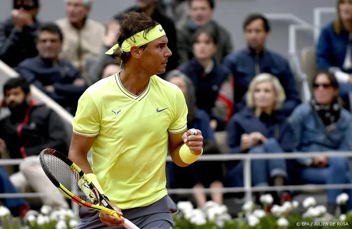 nadal wint 39e ontmoeting met federer