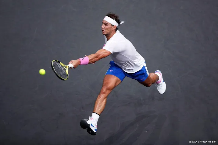 nadal wint eerste duel sinds de us open