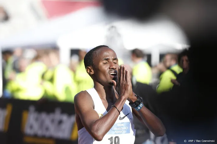 nageeye weer in marathon rotterdam