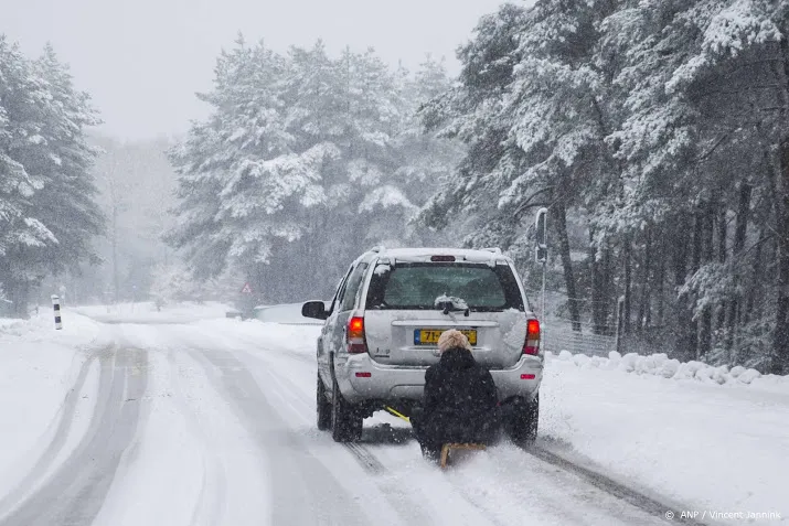 nationaal park de hoge veluwe gesloten om sneeuw