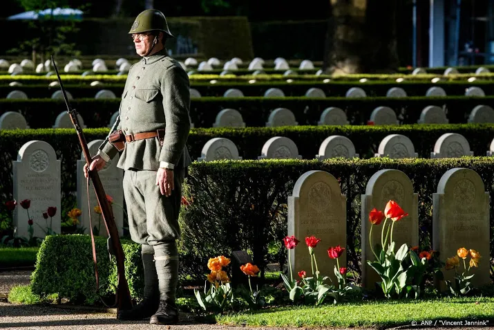 nationale militaire herdenking op grebbeberg zeer sober