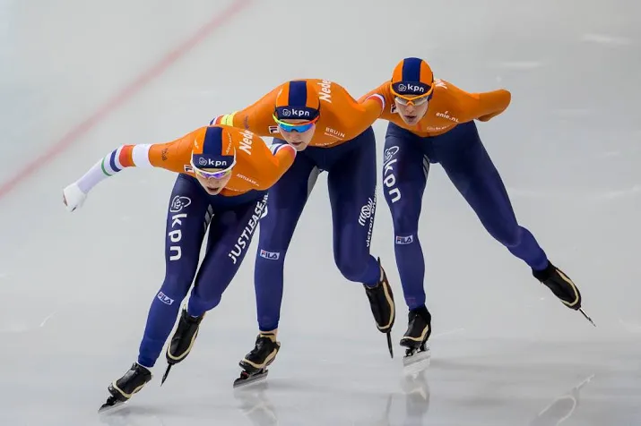 nederland tweede op ploegachtervolging