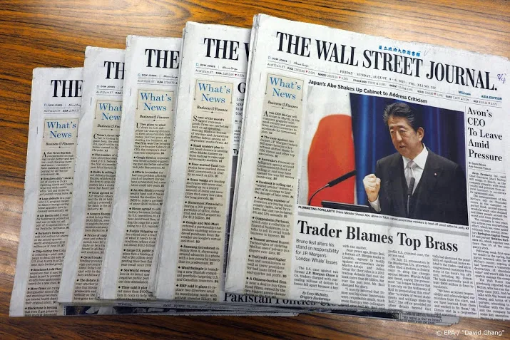 nederlander aan het roer bij uitgever the wall street journal