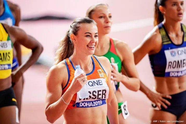 nederlands record visser 100 m horden in doha