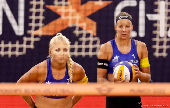 nederlandse beachkoppels uitgeschakeld in kwartfinales wk