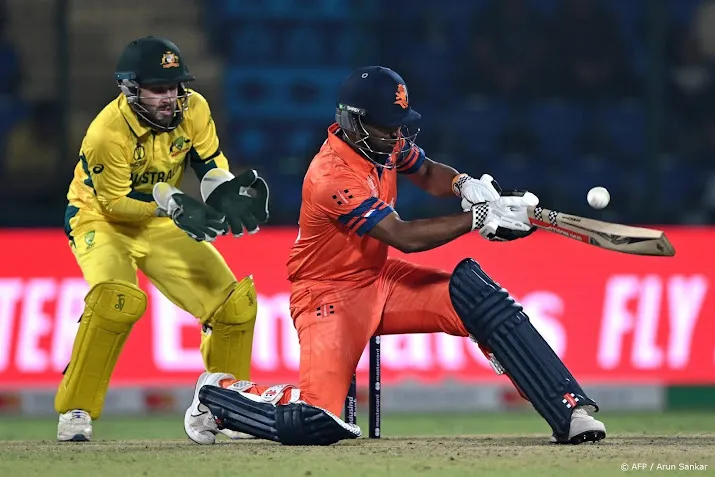nederlandse cricketers kansloos onderuit tegen australie op wk
