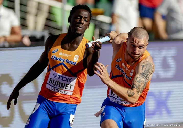 nederlandse estafetteploeg op ek atletiek naar finale 4100 meter