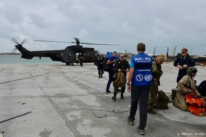 nederlandse helis leveren noodhulp bahamas