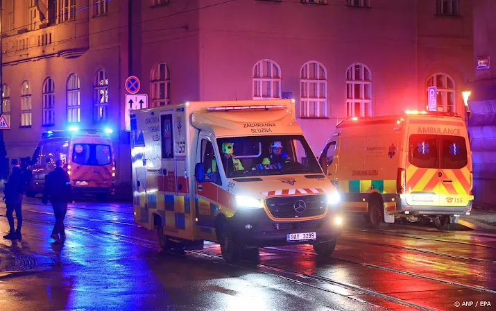 nederlandse man gewond door schietpartij in praag