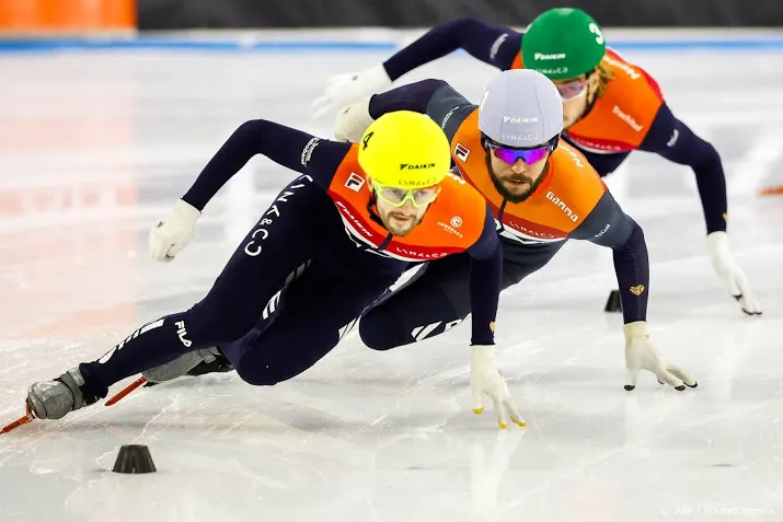 nederlandse shorttrackers behalen op ek goud op aflossing