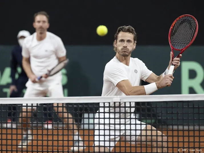 nederlandse tennissers plaatsen zich voor daviscup finals