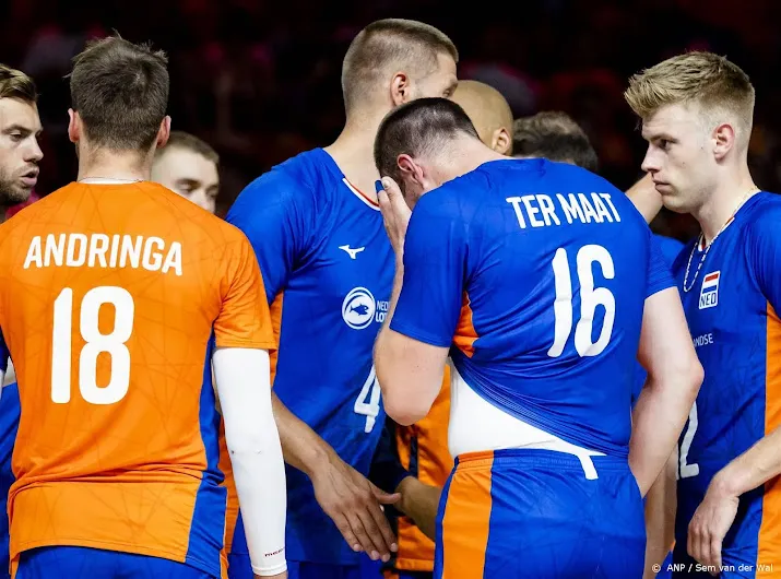 nederlandse volleyballers verliezen tweede oefenduel met belgie