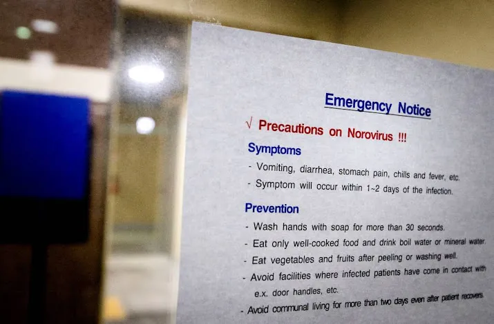 negentien nieuwe besmettingen norovirus