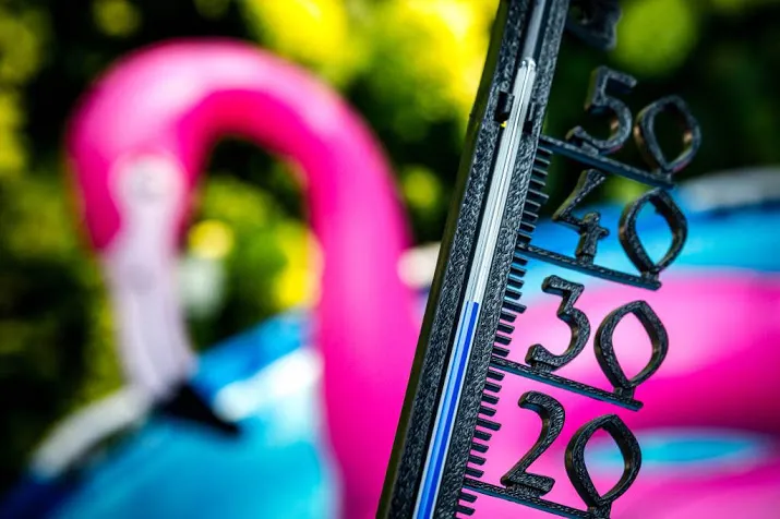 niet eerder zo warm op 12 oktober