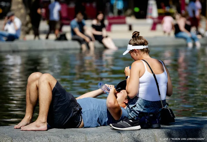 niet eerder zo warm op 8 augustus