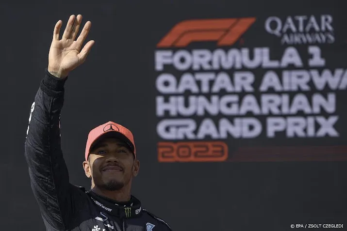 niet verstappen maar hamilton start vanaf pole in hongarije