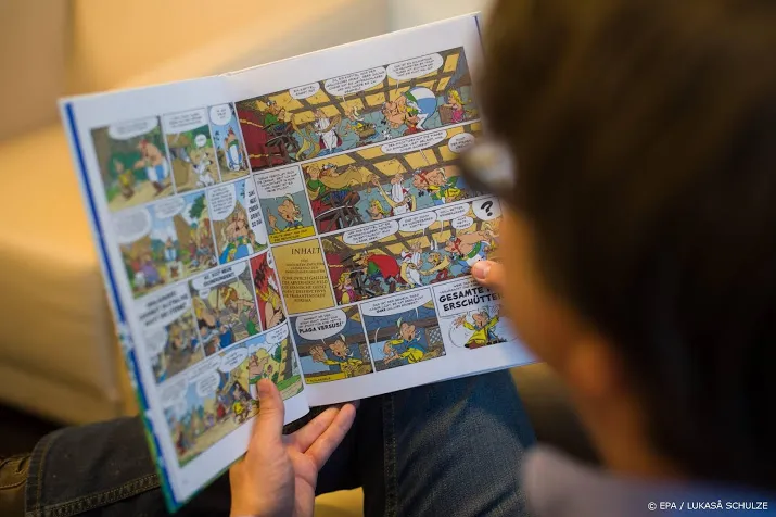 nieuw stripalbum voor jarige asterix