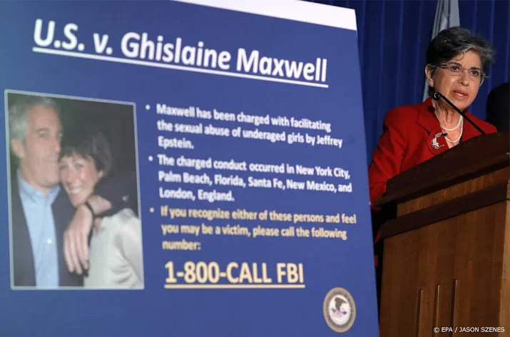 nieuwe aanklacht tegen epstein helpster ghislaine maxwell