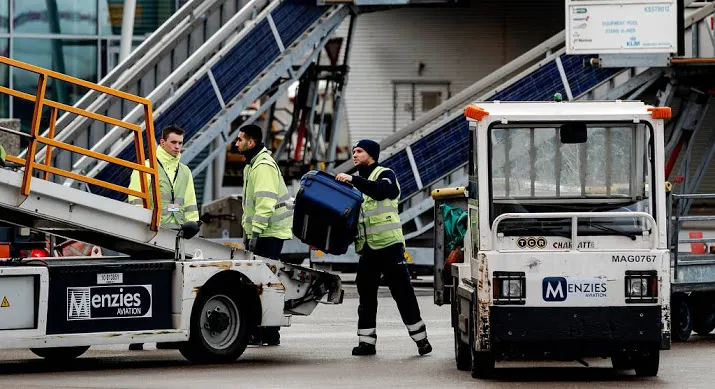 nieuwe acties bagage afhandelaars schiphol