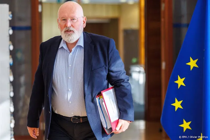 nieuwe eurocommissaris krijgt niet per se pakket van timmermans