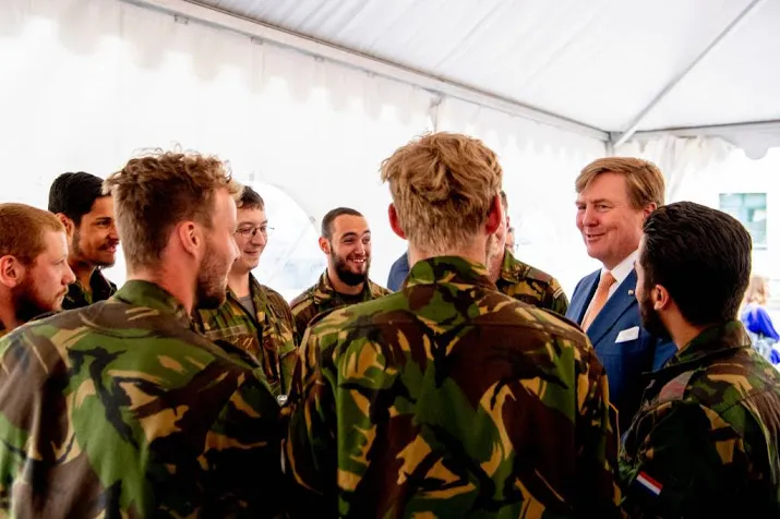 nieuwe lichting militairen naar litouwen