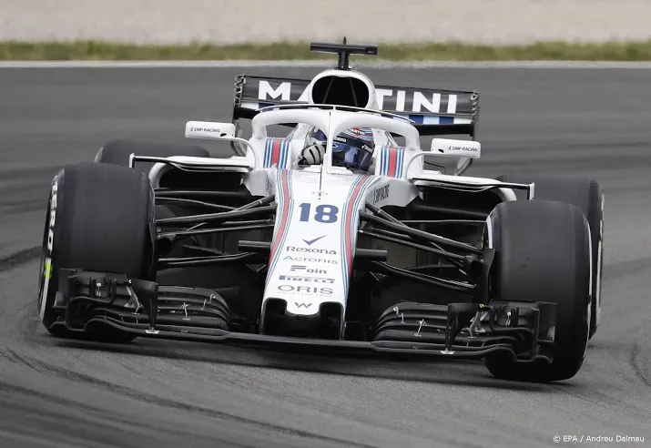 nieuwe wagen williams eindelijk in barcelona