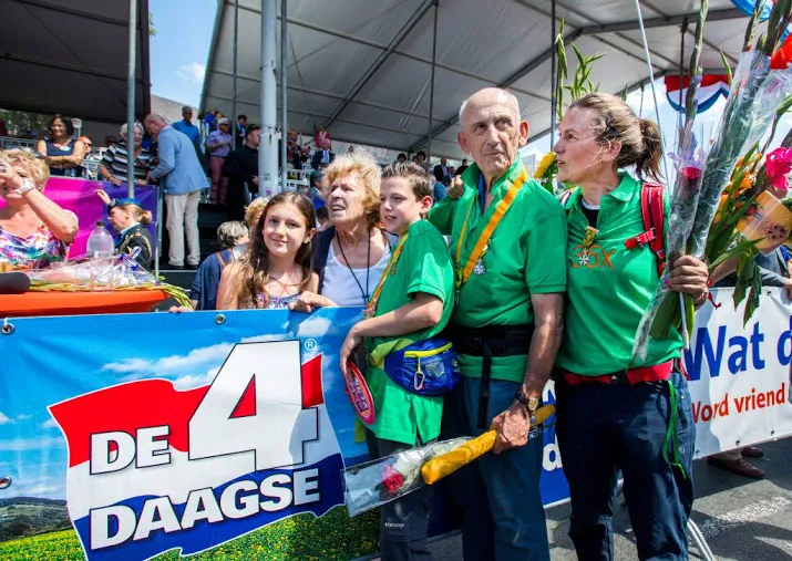 nijmegenaar loopt vierdaagse 71 keer
