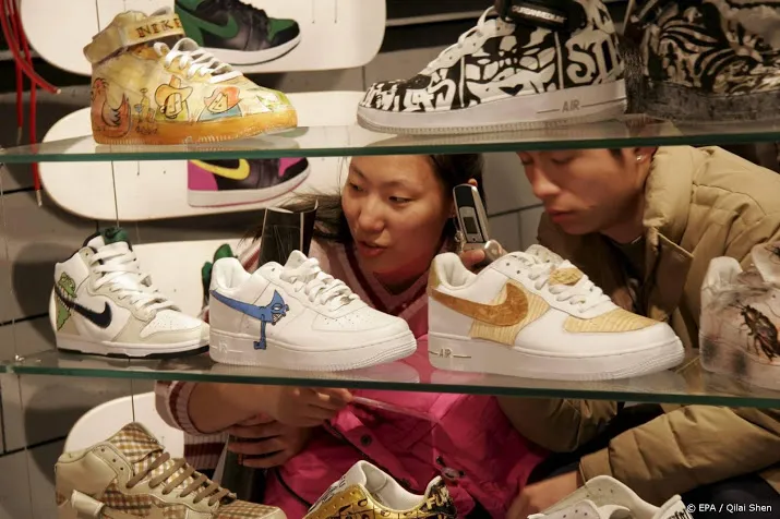 nike doet goede zaken in china