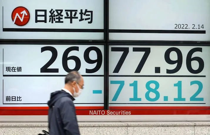 nikkei flink omlaag door oplopende spanningen oekraine