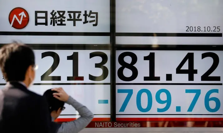 nikkei lager na schommelende sessie