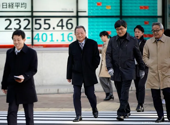 nikkei onderuit door onrust vs iran