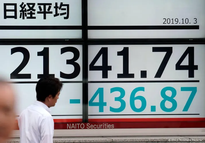 nikkei opnieuw lager door handelszorgen