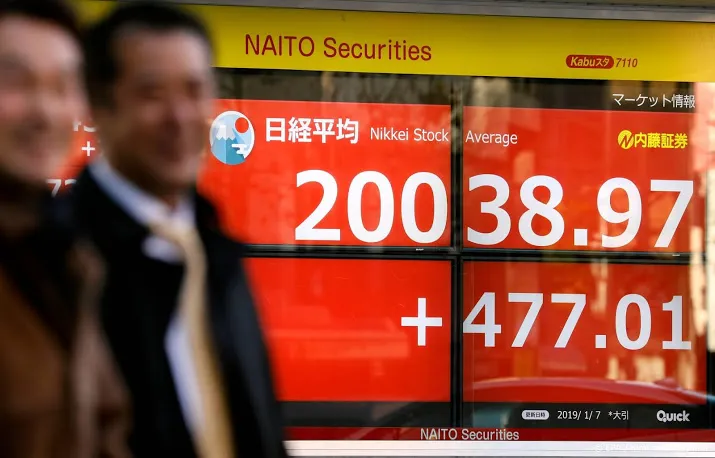 nikkei sluit week licht hoger af