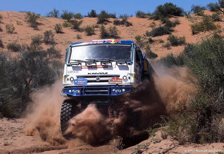 nikolajev wint ook tweede etappe dakar rally